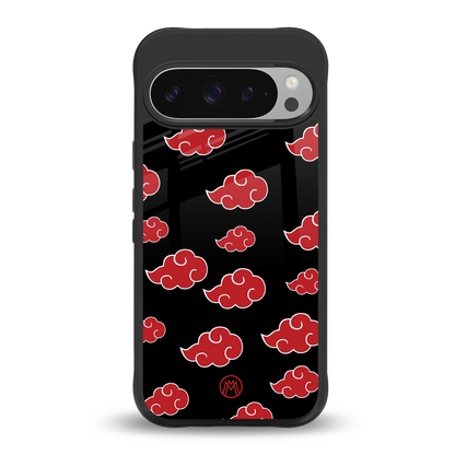 akatsuki naruto anime back phone cover | glass case for google pixel 9 pro xl