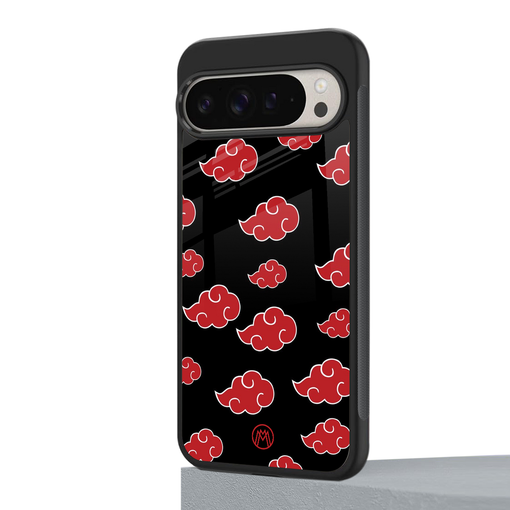 akatsuki naruto anime back phone cover | glass case for google pixel 9 pro