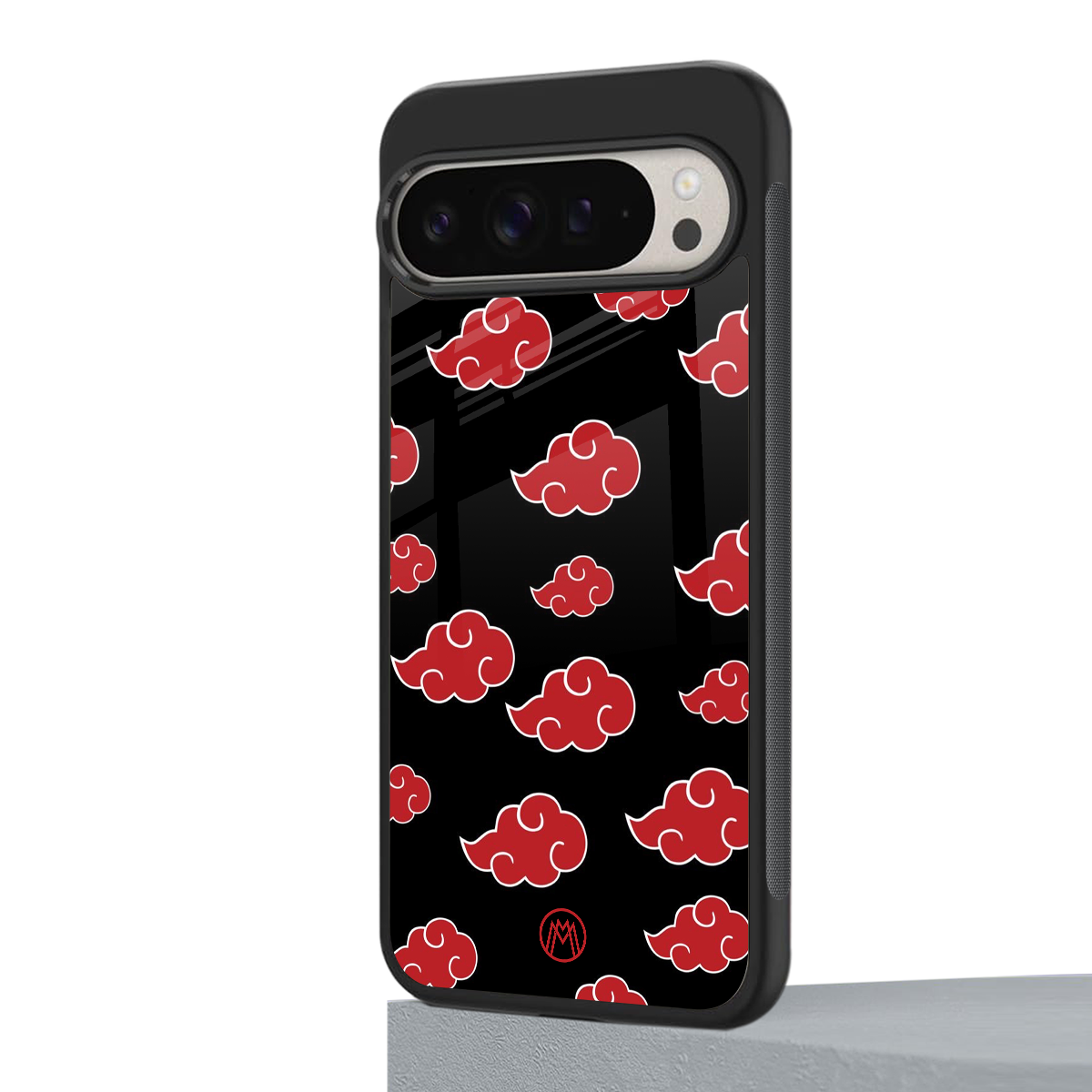 akatsuki naruto anime back phone cover | glass case for google pixel 9 pro xl