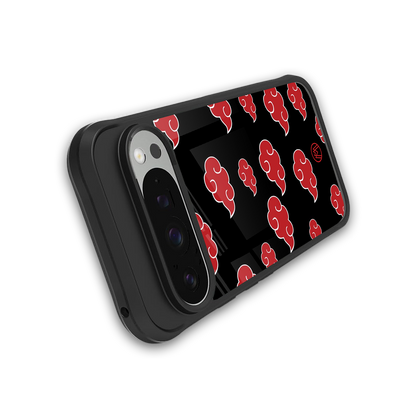 akatsuki naruto anime back phone cover | glass case for google pixel 9 pro xl