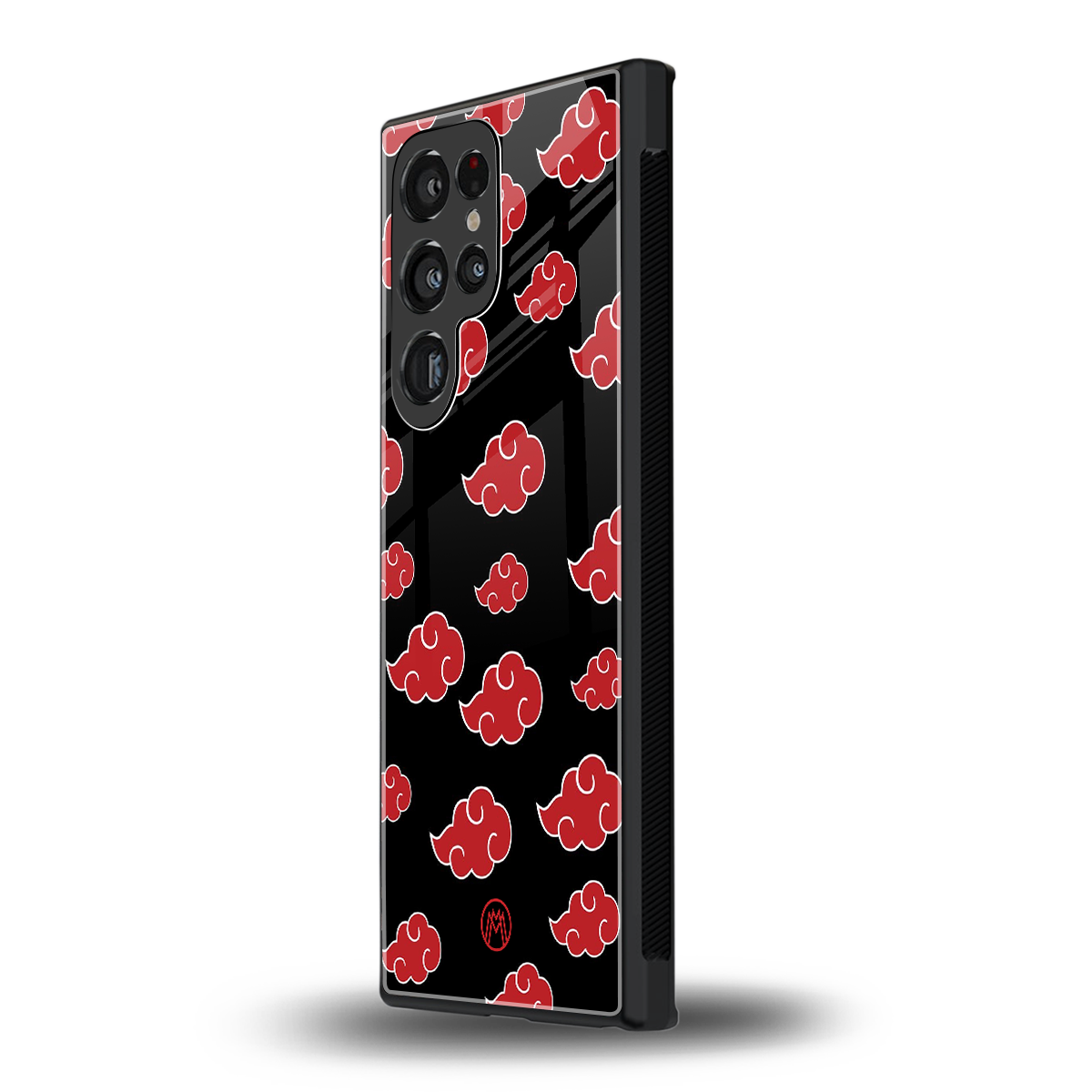 akatsuki naruto anime back phone cover | glass case for samsung galaxy s24 ultra