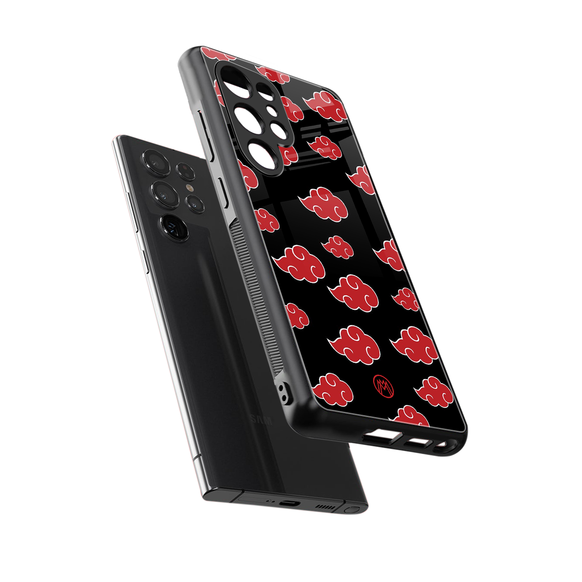 akatsuki naruto anime back phone cover | glass case for samsung galaxy s25 ultra