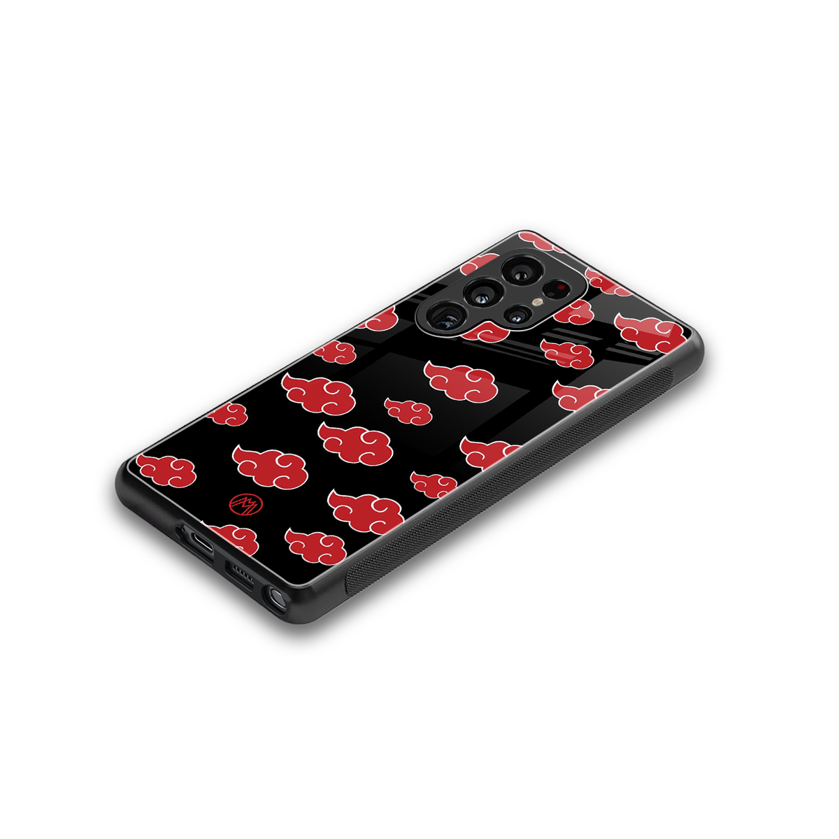 akatsuki naruto anime back phone cover | glass case for samsung galaxy s25 ultra