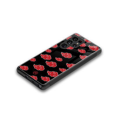 akatsuki naruto anime back phone cover | glass case for samsung galaxy s25 ultra