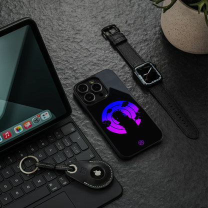 akatsuki minimalistic back phone cover | glass case for iphone 16 pro max