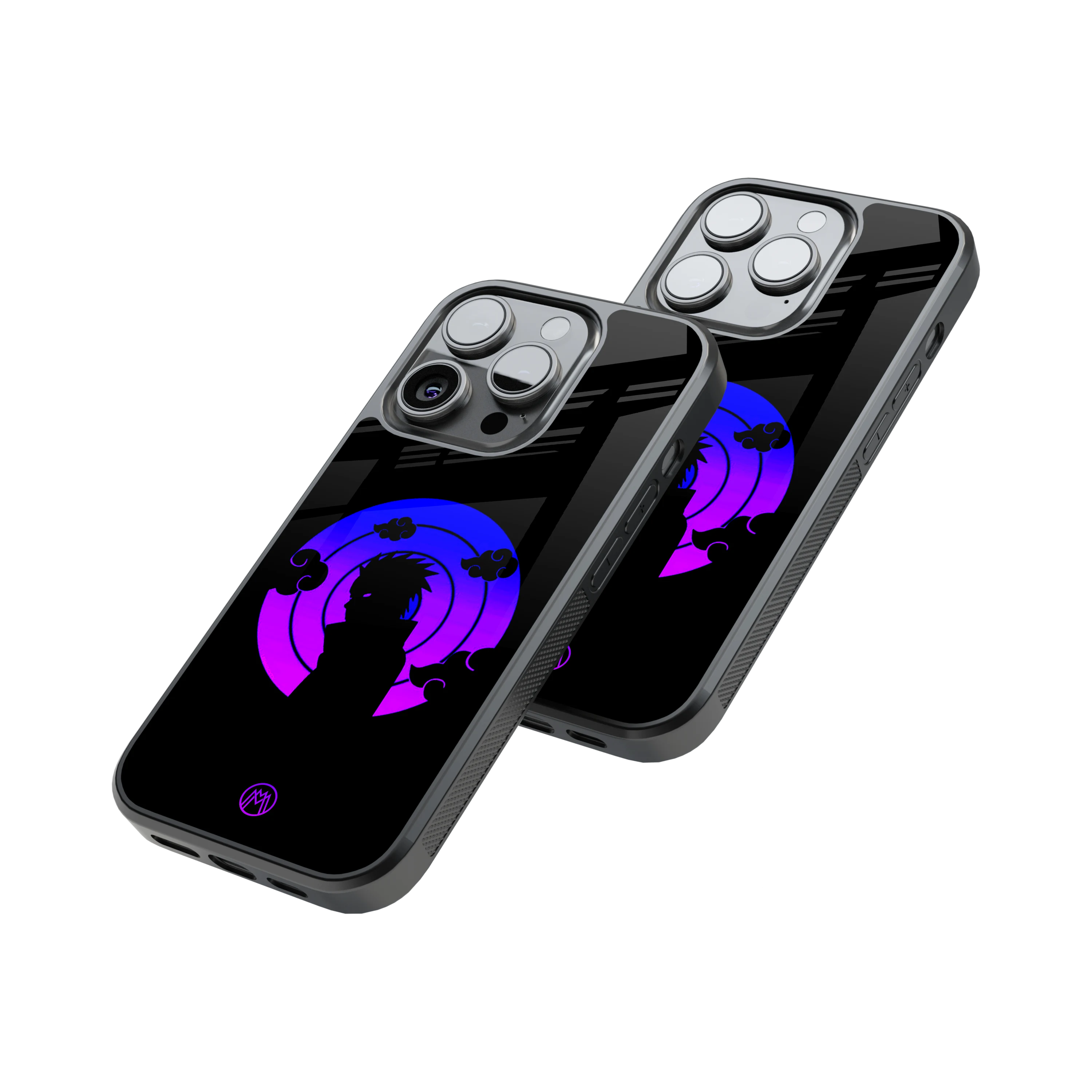 Protective Glass Back Phone Case Compatible with iPhone, Samsung, OnePlus, Pixel & More