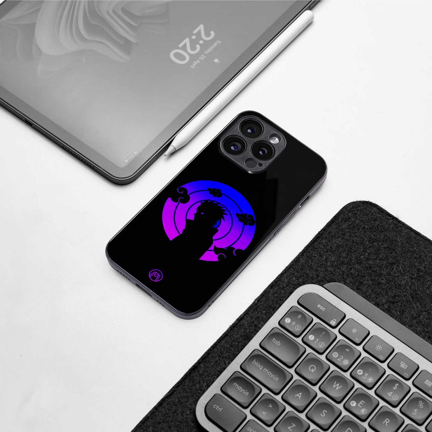 akatsuki minimalistic back phone cover | glass case for nothing phone 2