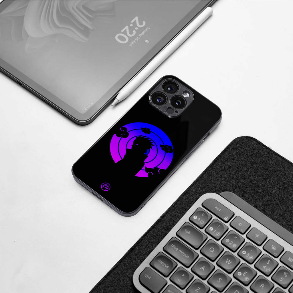 akatsuki minimalistic back phone cover | glass case for samsung galaxy s23