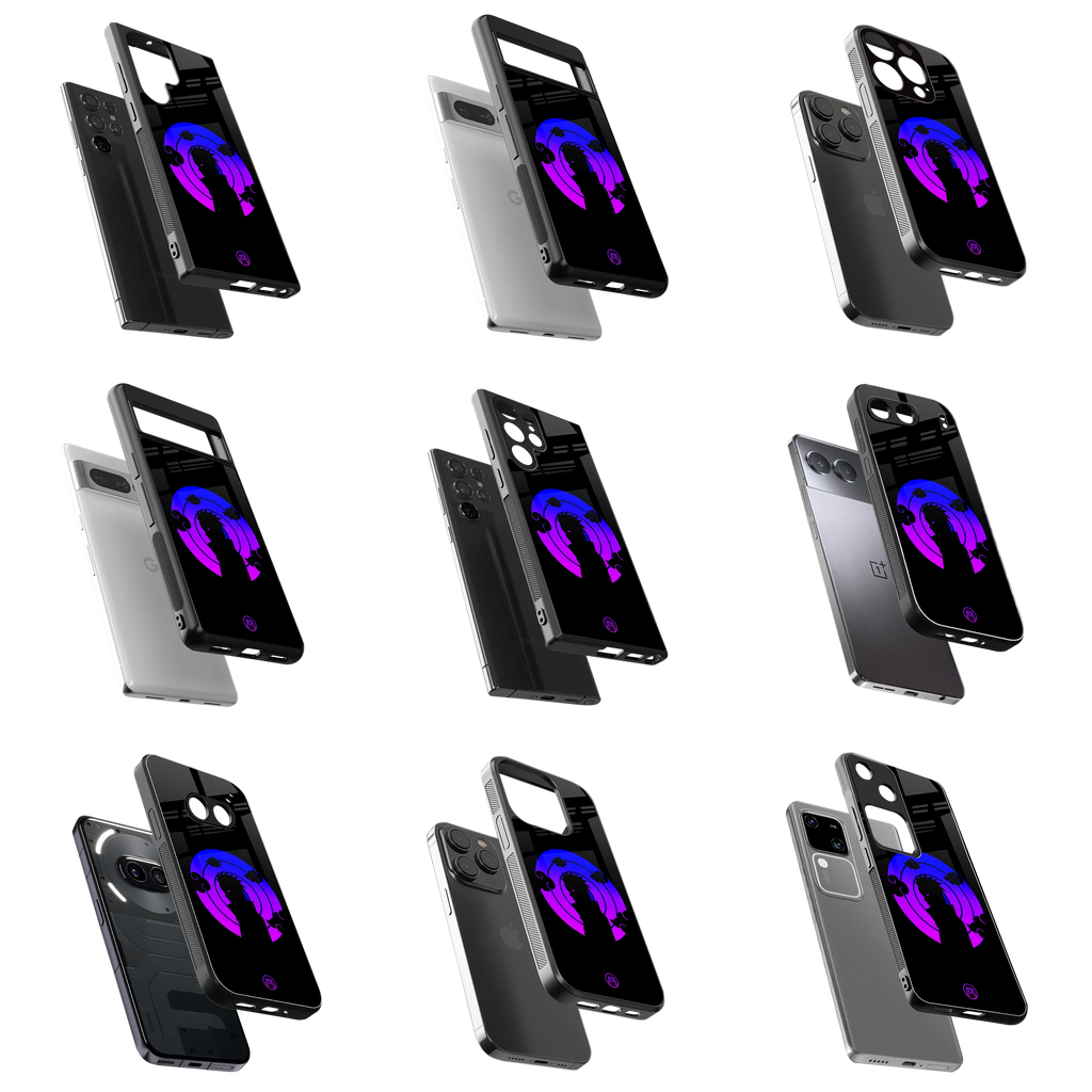 Durable Glass Back Mobile Case for iPhone, Samsung, OnePlus, Google Pixel, Redmi, Vivo, Oppo
