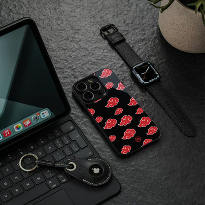 akatsuki naruto anime back phone cover | glass case for Google Pixel 8