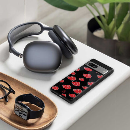 akatsuki naruto anime back phone cover | glass case for samsung galaxy s24 plus