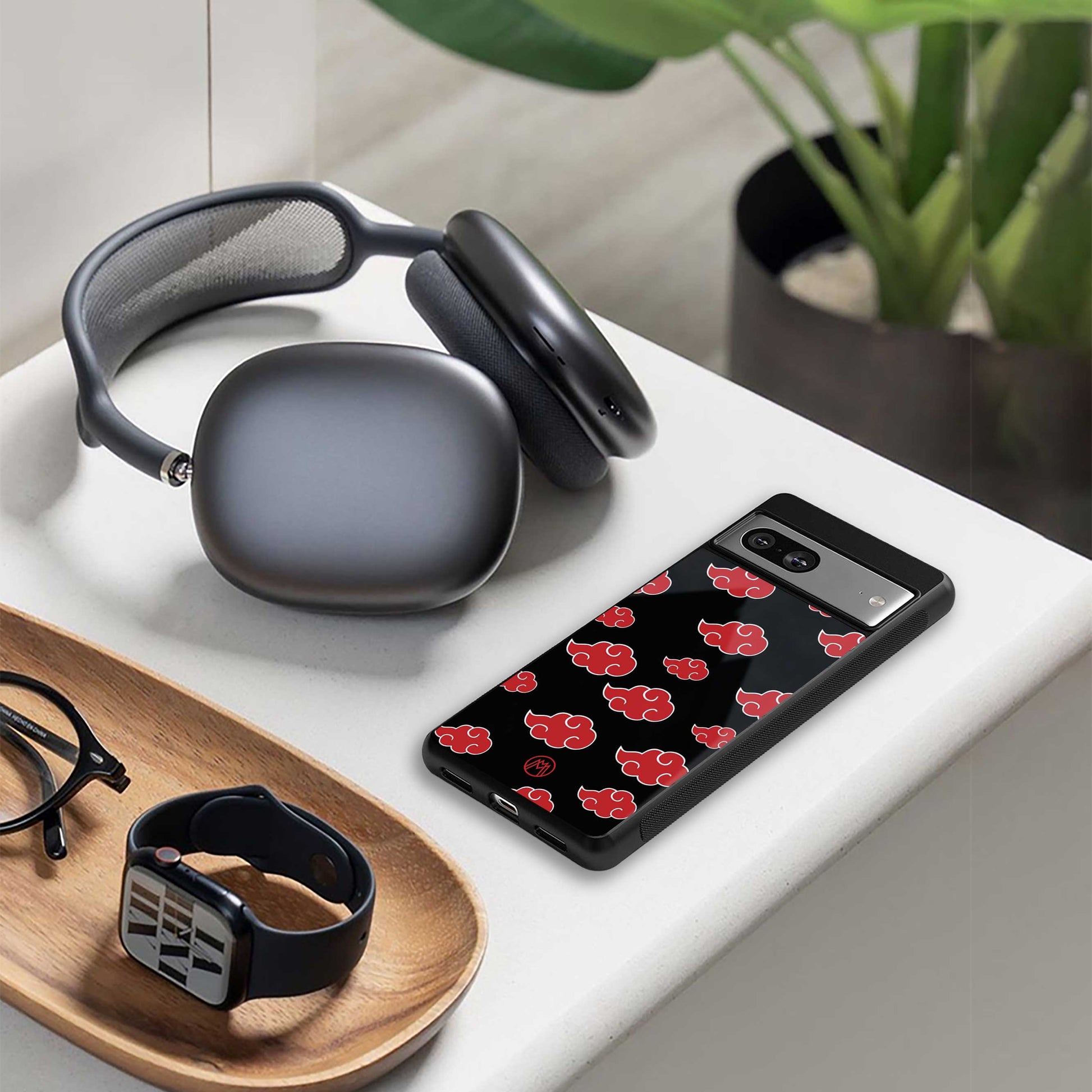 akatsuki naruto anime back phone cover | glass case for nothing phone 2