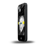 albert einstein spongebob squarepants back phone cover | glass case for iphone 13