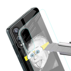 albert einstein spongebob squarepants back phone cover | glass case for oneplus nord ce 4 lite