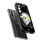 albert einstein spongebob squarepants back phone cover | glass case for oneplus nord ce 4