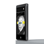 albert einstein spongebob squarepants back phone cover | glass case for Google Pixel 6A