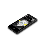 albert einstein spongebob squarepants back phone cover | glass case for google pixel 8 pro