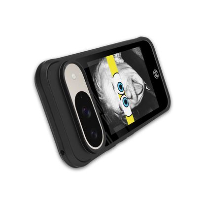 albert einstein spongebob squarepants back phone cover | glass case for google pixel 9