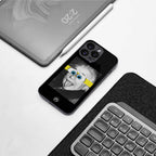 albert einstein spongebob squarepants back phone cover | glass case for samsung galaxy s23 plus