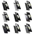 Durable Glass Back Mobile Case for iPhone, Samsung, OnePlus, Google Pixel, Redmi, Vivo, Oppo