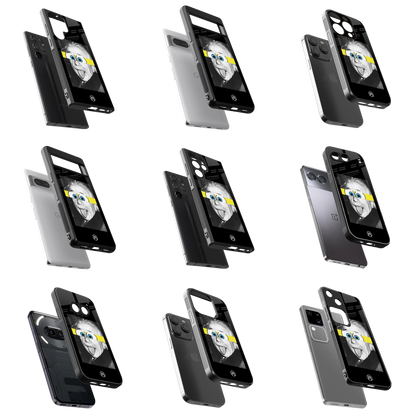 Durable Glass Back Mobile Case for iPhone, Samsung, OnePlus, Google Pixel, Redmi, Vivo, Oppo