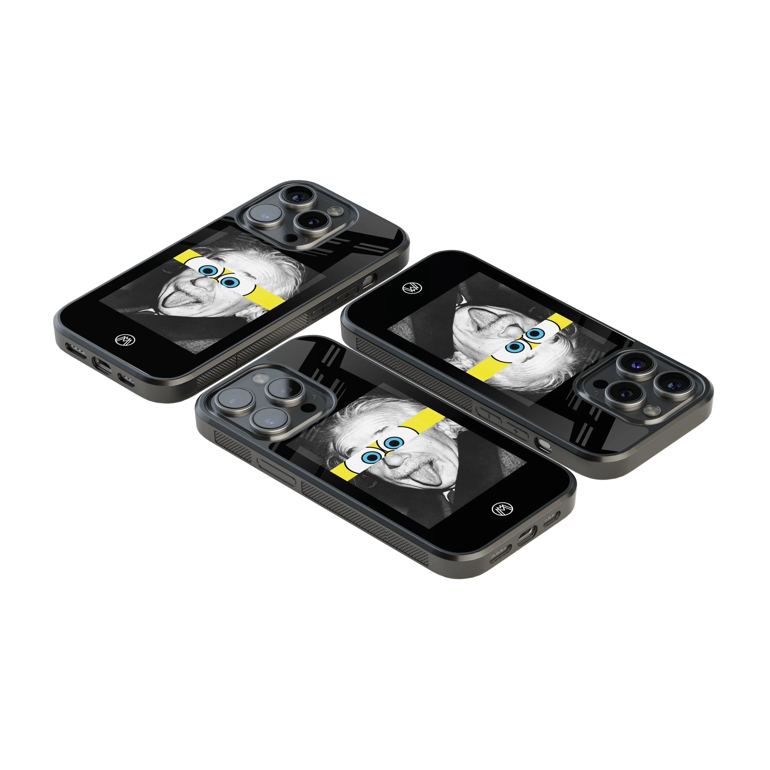 Luxury Glass Back Mobile Cover for iPhone, Samsung Galaxy, OnePlus, Pixel, Redmi & More