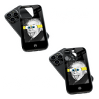 Trendy Glass Back Mobile Case for iPhone, Samsung, Redmi, OnePlus, Google Pixel, Motorola