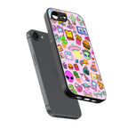 alien stickers studio back phone cover | glass case for iphone 16e