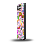 alien stickers studio back phone cover | glass case for iphone 16e