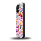 alien stickers studio back phone cover | glass case for nothing phone 2