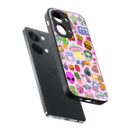 alien stickers studio back phone cover | glass case for oneplus nord 3