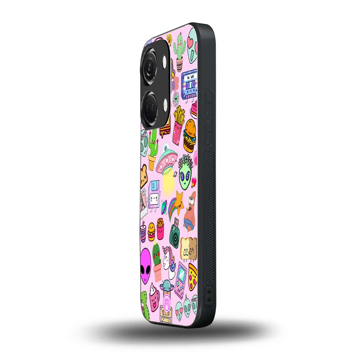 alien stickers studio back phone cover | glass case for oneplus nord 3