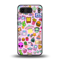 alien stickers studio back phone cover | glass case for oneplus nord 4