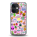 alien stickers studio back phone cover | glass case for oneplus nord ce 3