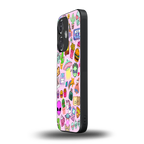alien stickers studio back phone cover | glass case for oneplus nord ce 3