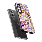 alien stickers studio back phone cover | glass case for oneplus nord ce 4