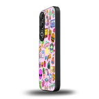 alien stickers studio back phone cover | glass case for oneplus nord ce 4