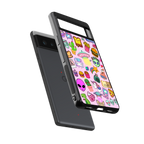alien stickers studio back phone cover | glass case for Google Pixel 6A