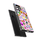 alien stickers studio back phone cover | glass case for samsung galaxy s23 ultra