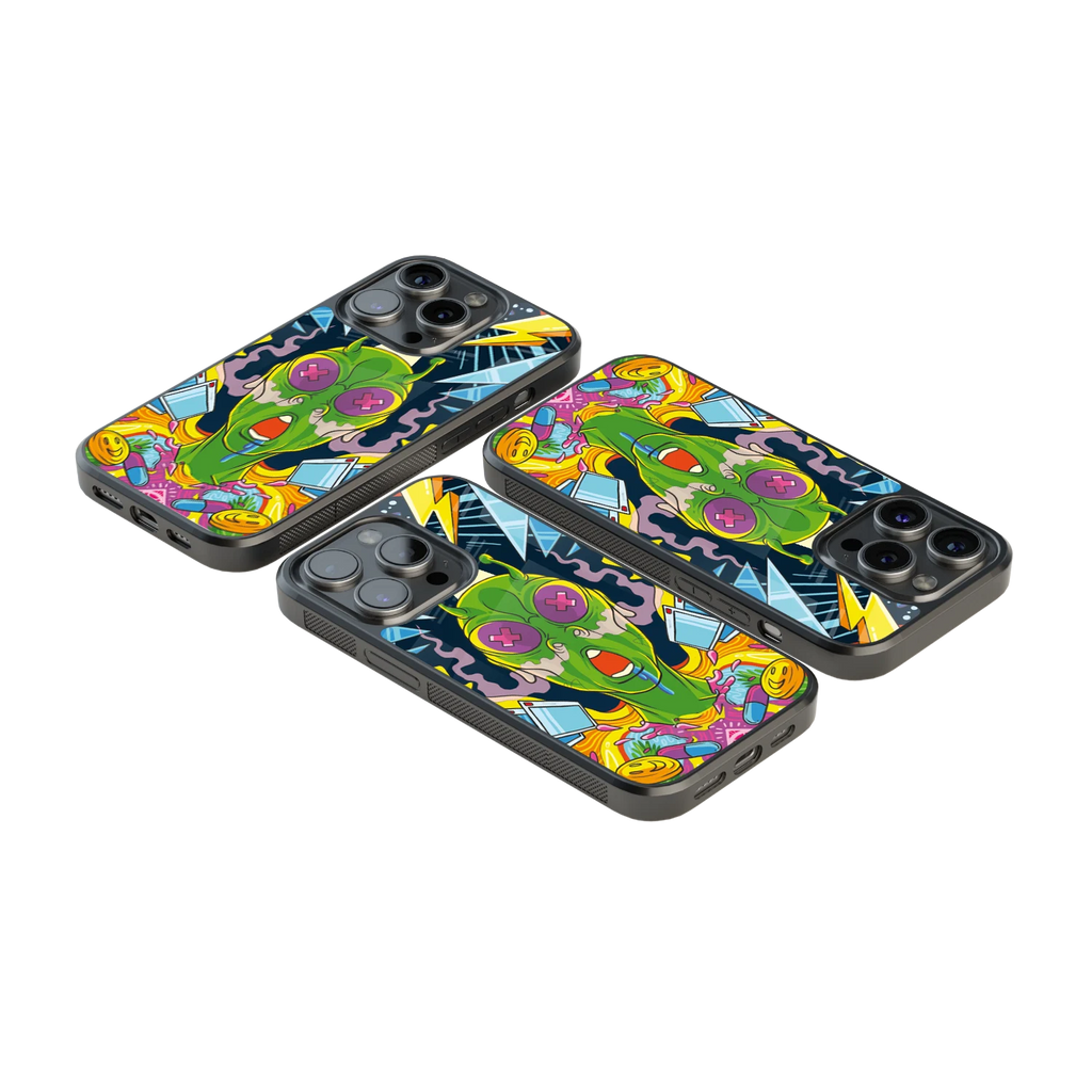 Luxury Glass Back Mobile Cover for iPhone, Samsung Galaxy, OnePlus, Pixel, Redmi & More