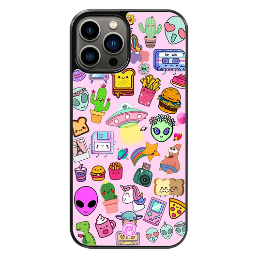 Premium Glass Back Mobile Phone Cover for iPhone, Samsung, OnePlus, Google Pixel, Redmi, Oppo, Vivo & Realme