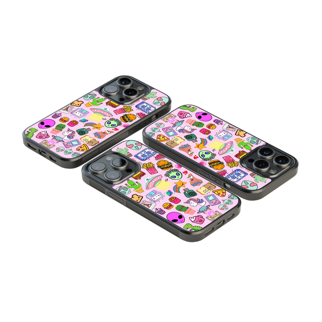 Luxury Glass Back Mobile Cover for iPhone, Samsung Galaxy, OnePlus, Pixel, Redmi & More