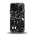 all is better in black back phone cover | glass case for iphone 13 pro max