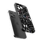 all is better in black back phone cover | glass case for iphone 13 pro max
