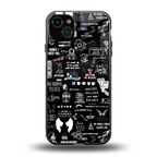 all is better in black back phone cover | glass case for iphone 14 plus