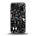 all is better in black back phone cover | glass case for iphone 15