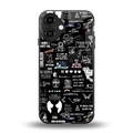 all is better in black back phone cover | glass case for iphone 16