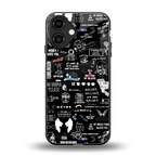 all is better in black back phone cover | glass case for iphone 16