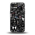 all is better in black back phone cover | glass case for iphone 16e