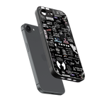 all is better in black back phone cover | glass case for iphone 16e